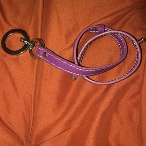 Lia Sophia purple leather toggle bracelet